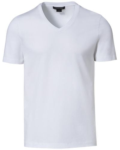Porsche Design V-Neck T-Shirt - Weiß