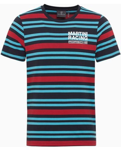 Porsche Design T-Shirt Unisex – MARTINI RACING® - Blau