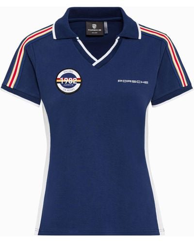 Porsche Design Polo-Shirt Damen – Racing - Blau