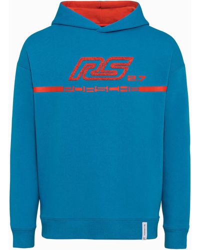 Porsche Design Kapuzenpullover – RS 2.7 - Blau