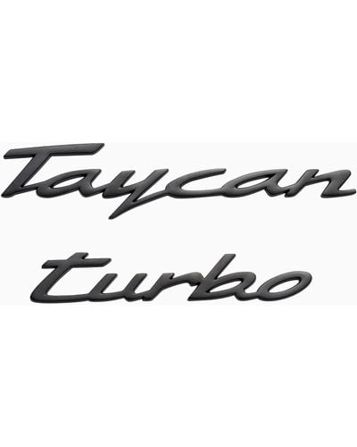 Porsche Design Zweiteiliges Magnet-Set Taycan Turbo - Mettallic