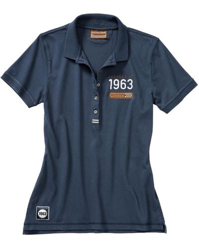 Porsche Design Polo-Shirt Damen – Heritage - Blau