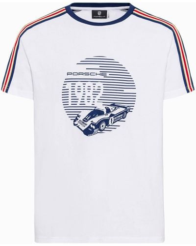 Porsche Design T-Shirt – Racing - Weiß