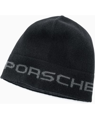 Porsche Design Wool Beanie - Schwarz