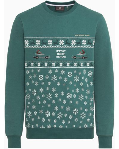 Porsche Design Sweatshirt Unisex – Christmas - Grün
