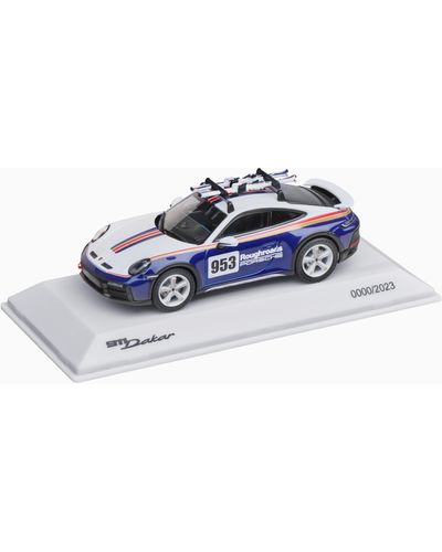 Porsche Design Porsche 911 Dakar (992) mit Skiern – Christmas – Ltd. - Blau