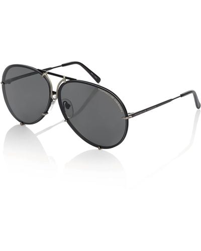 Porsche Design 50Y Sunglasses P ́8478 mit flacher Basiskurve 2 - Grau