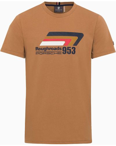 Porsche Design T-Shirt Unisex – Roughroads - Braun