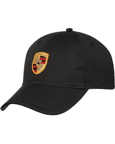 Porsche Design Baseball Wappen Cap – Essential - Schwarz