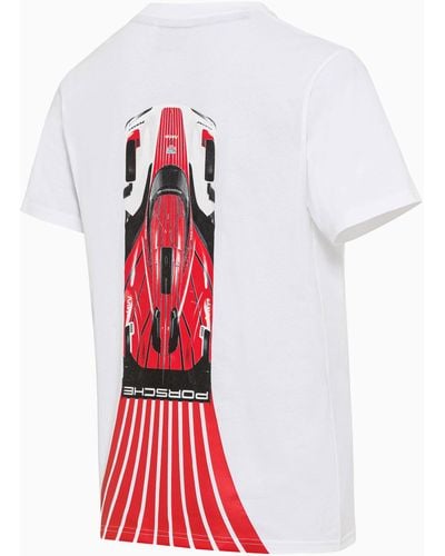 Porsche Design T-Shirt Unisex – Porsche Penske Motorsport - Rot