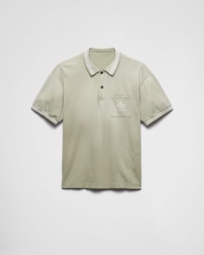 Prada Cotton Polo Shirt - Multicolour