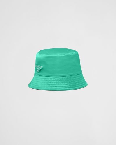 Prada Re-Nylon Bucket Hat - Green