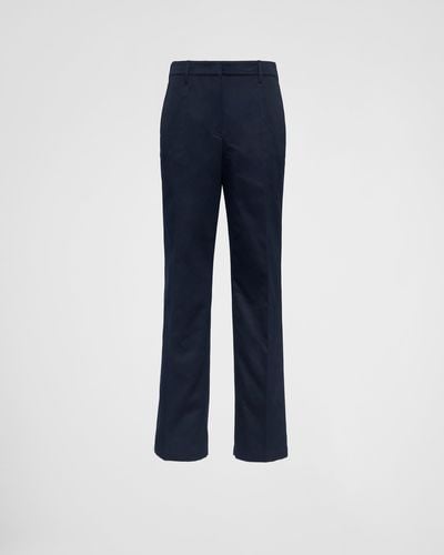 Prada Chino Trousers - Blue