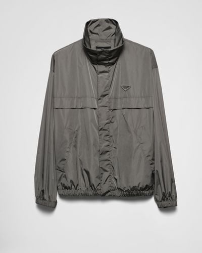 Prada Light Technical Fabric Jacket - Gray