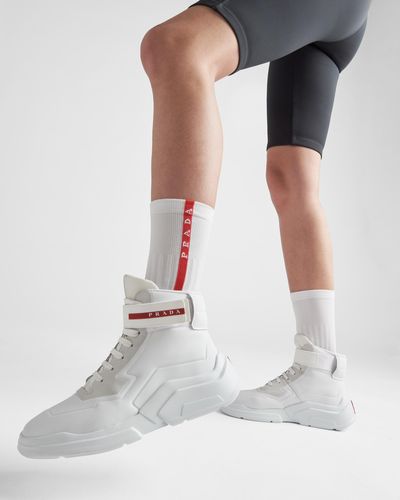 Prada Re-nylon Socks - White