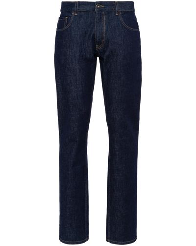 Prada Five-pocket-jeans Aus Comfort Denim - Blau