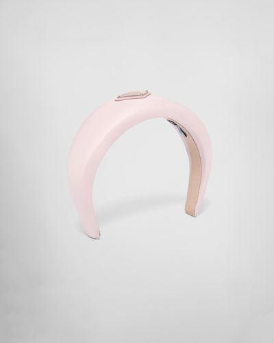 Prada Stirnband Aus Re-nylon - Pink