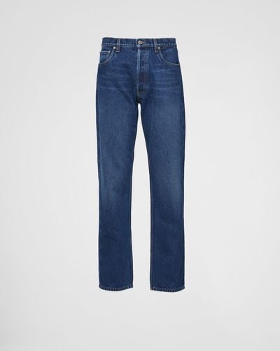 Prada Regular-Fit Denim Jeans - Blue