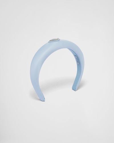Prada Re-nylon Headband - Blue