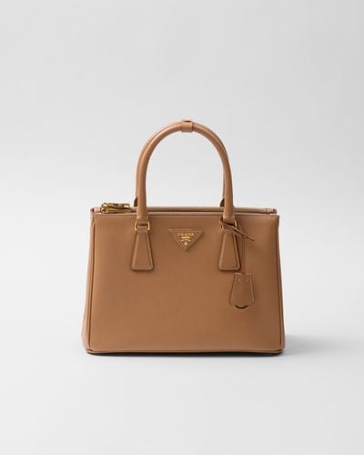 Prada Medium Galleria Saffiano Leather Bag - Multicolour