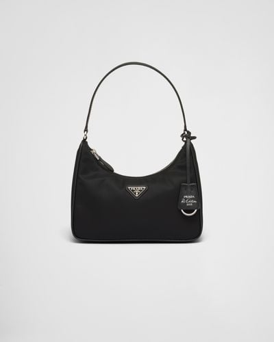 Prada Borsa Re-Edition 2005 in Re-Nylon - Nero