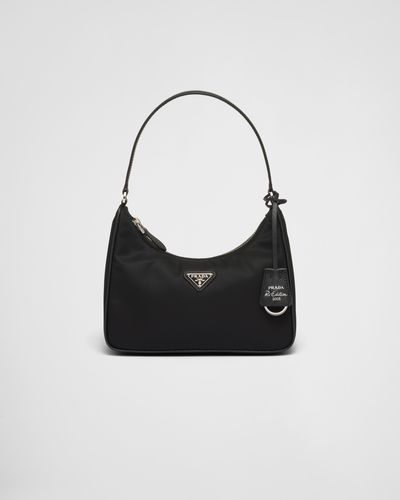 Prada Re-nylon Re-edition 2000 Mini Recycled-nylon Shoulder Bag - Black