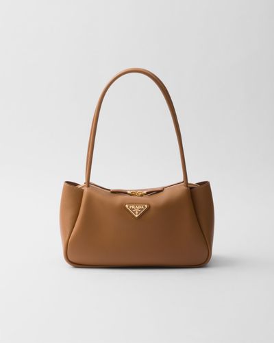 Prada Medium Leather Handbag - White