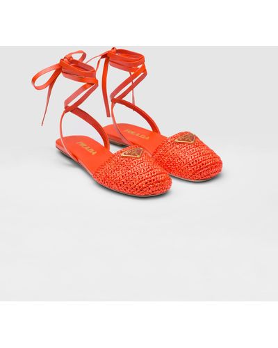 Prada Sandals - Red