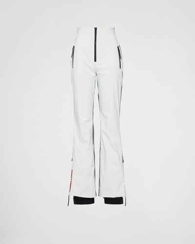 Prada Pantalon De Ski En Extreme-Tex Stretch - Blanc