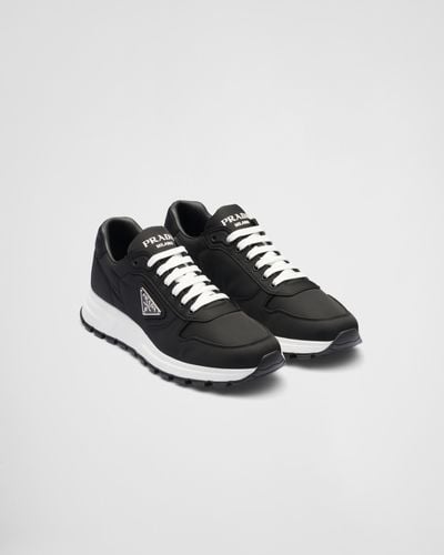 Prada Prax 01 Re-nylon Sneakers - Black