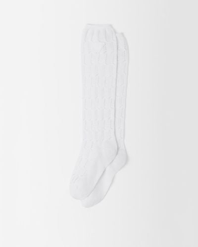 Prada Cotton Socks - White