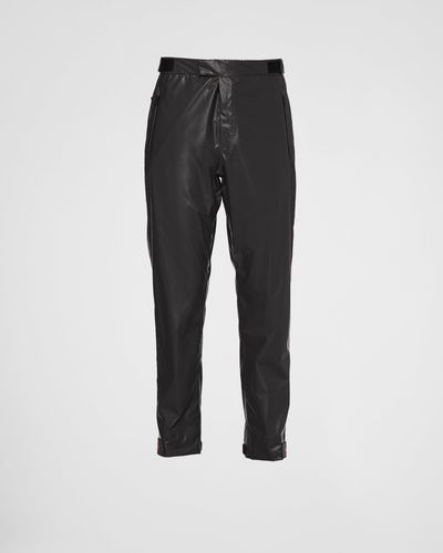 Prada Light Re-nylon Technical Pants - Gray