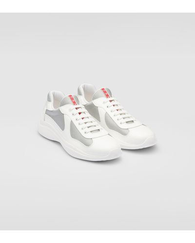 Prada Sneakers New America's Cup - Bianco