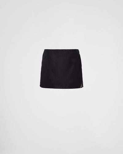 Prada Re-Nylon Miniskirt - Black