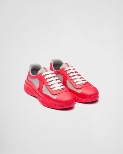 Prada Sneakers America's Cup - Rosso