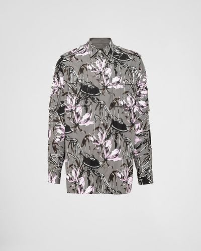 Prada Printed Cotton Shirt - Multicolour