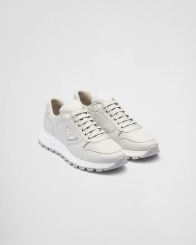 Prada Sneakers Prax 01 En Re-Nylon - Blanc