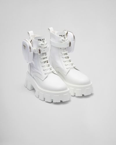 Prada Monolith Boots for Women - Up to 23% off | Lyst