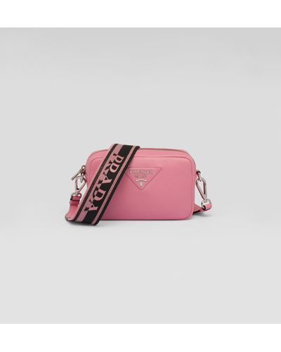 Prada Small Leather Bag - Pink