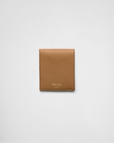 Prada Leather Wallet - White