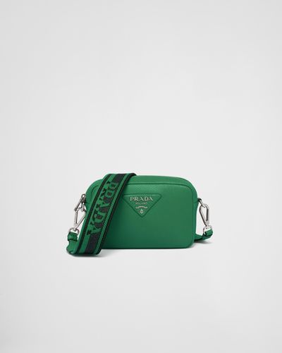 Prada Small Leather Bag - Green