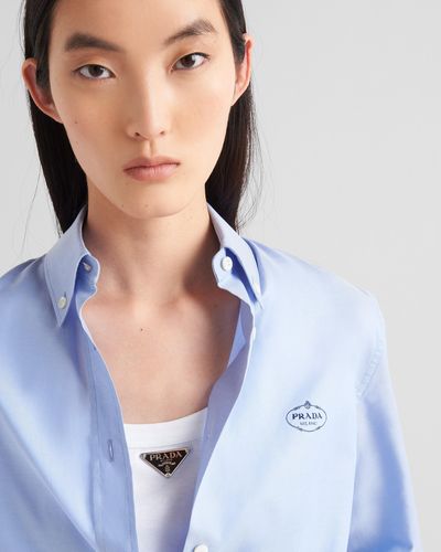 Prada Shirts for Women | Online Sale up to 49% off | Lyst