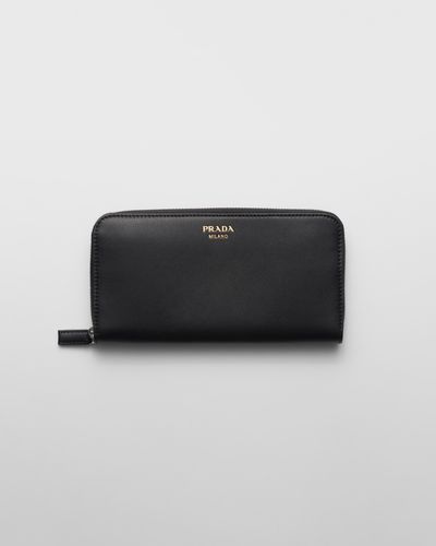 Prada Leather Wallet - Black