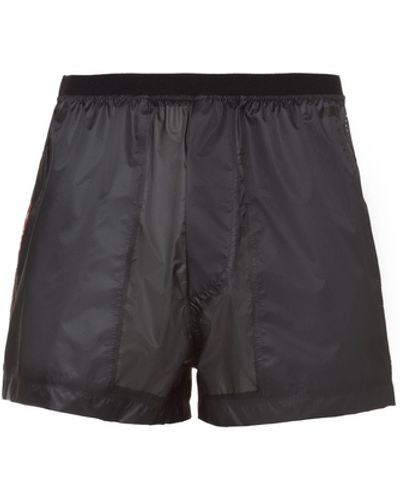 Prada Shorts In Ripstop - Nero