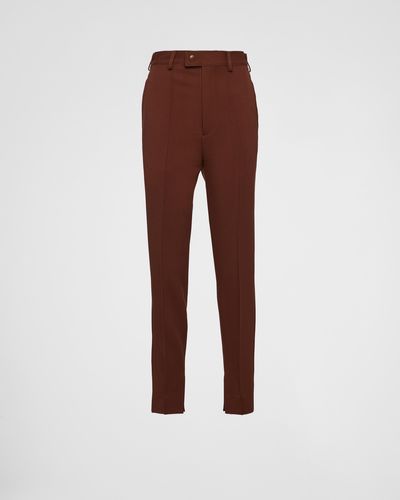 Prada Trousers - Brown
