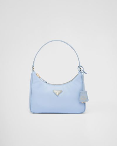 Prada Mini Borsa Re-Edition 2005 - Blu