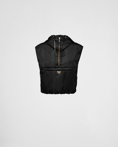 Prada Re-nylon Vest - Black