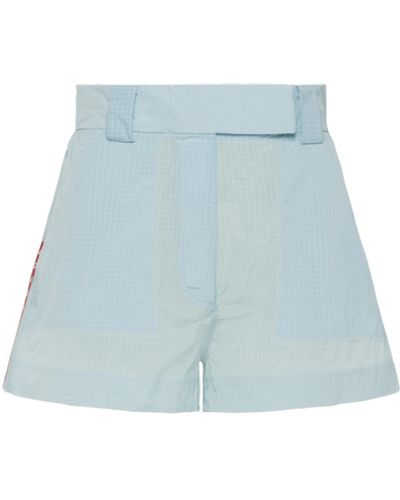 Prada Shorts In Ripstop - Blu