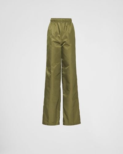 Prada Re-nylon Pants - Green