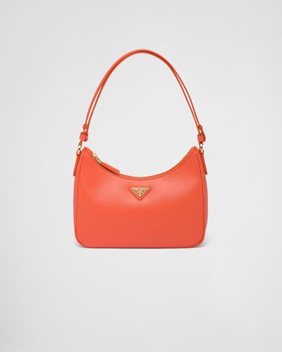 Prada Saffiano Leather Mini-bag - Orange